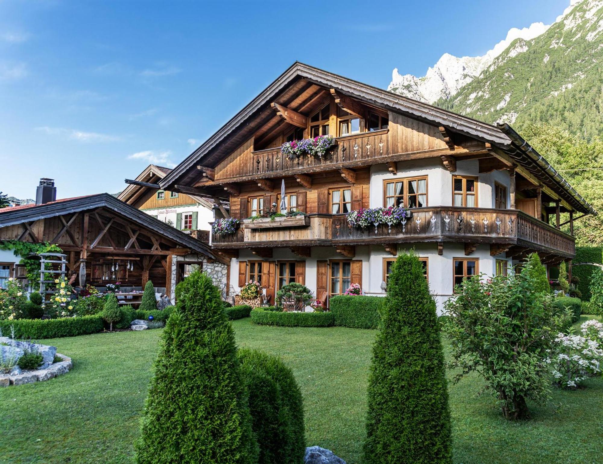 Ferienhaus Alpenblick Mittenwald Kültér fotó